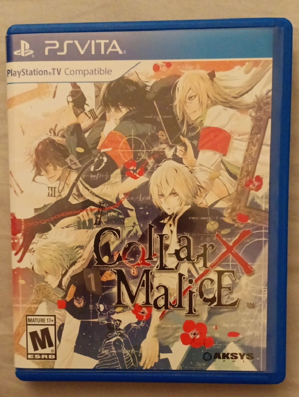 PSVita Collar x Malice Video Game - Blue
